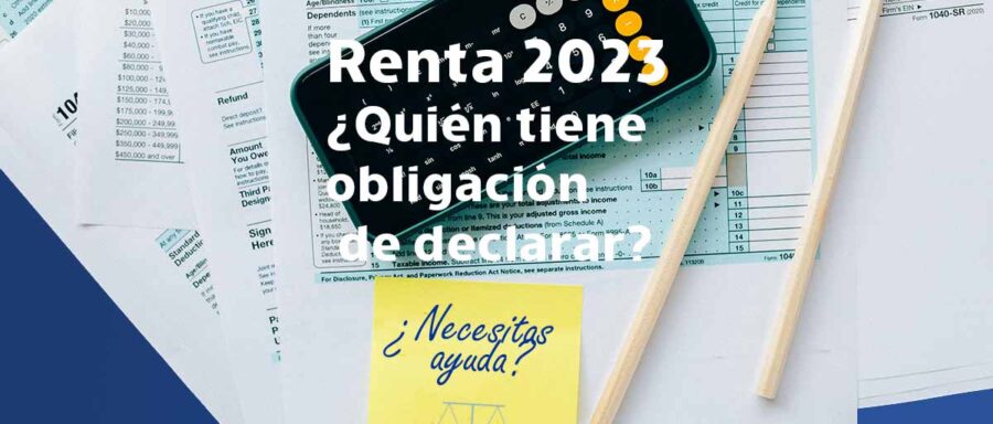 renta 2023 quien tiene obligacion de declarar autonomos