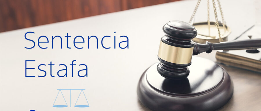 Sentencia firme estafa mascarillas