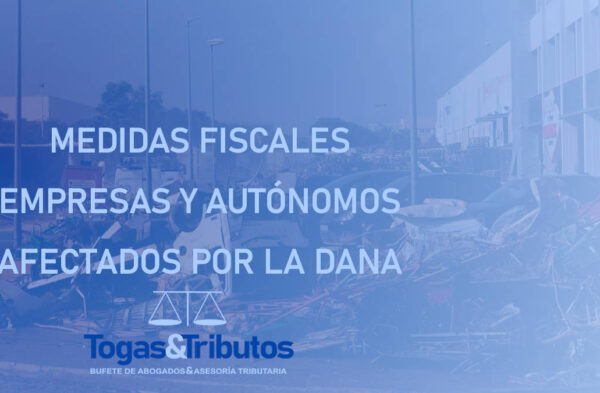 medidas fiscales afectados dana empresas y autónomos valencia