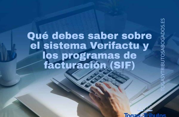 verifactu y programas facturacion sif